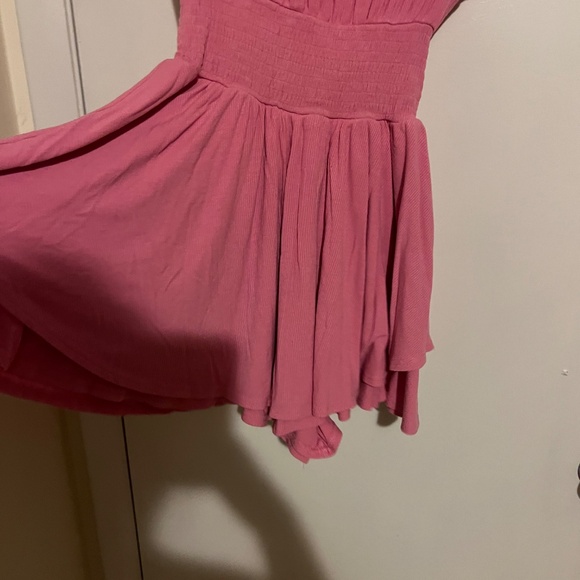 Fashion Nova barbie pink romper - Picture 3 of 9